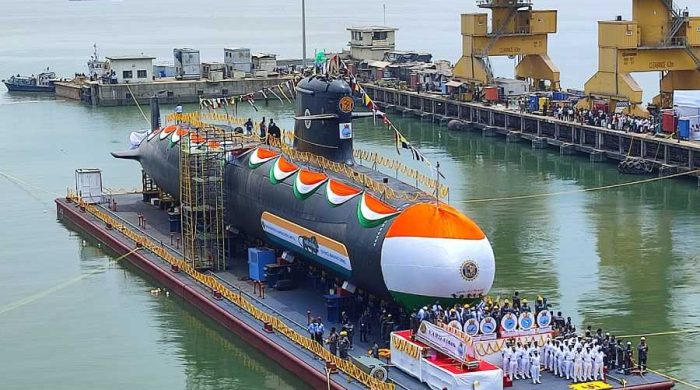 ভারতের নতুন গোয়েন্দা সাবমেরিন ‘বাগির’