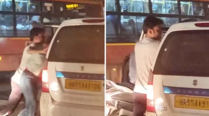 প্রকাশ্যে নারীকে মারতে মারতে টেনে তোলা হলো গাড়িতে, দাঁড়িয়ে দেখলেন পথচারীরা