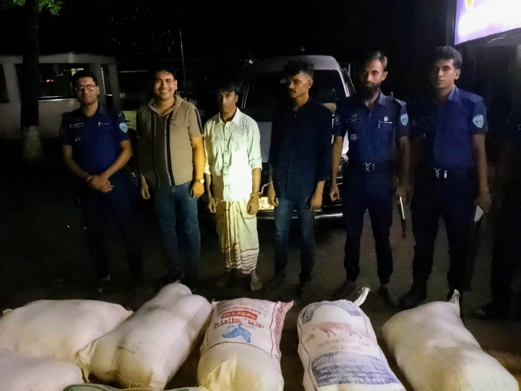 মহেশখালীতে ৫২০ লিটার চোলাই মদসহ দুই ব্যক্তি আটক, নোহা গাড়ি জব্দ