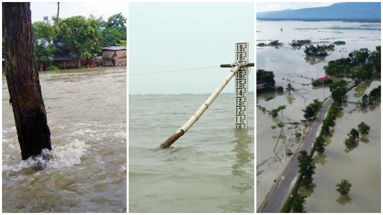 ১২ নদীর পানি বিপৎসীমার ওপরে ১২ নদীর পানি বিপৎসীমার ওপরে