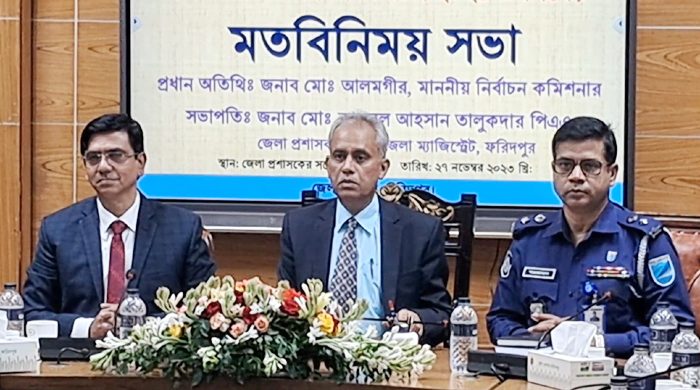 নির্বাচনের সিডিউল পরিবর্তনের ইচ্ছা নেই