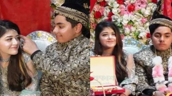 ১৩ বছরে বিয়ে করে ভাইরাল কিশোর!