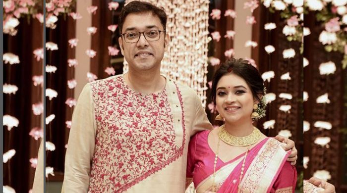 প্রস্মিতাকে বিয়ে করে অনুপম বললেন ‘নতুন করে’