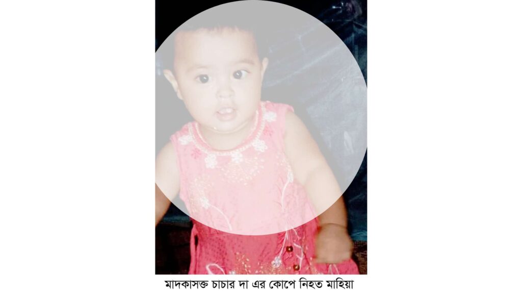 রামুতে মাদকাসক্ত চাচার দা এর কো*পে প্রা*ণ হারালো ৪ বছরের ক*ন্যা শি*শু রামুতে মাদকাসক্ত চাচার দা এর কো*পে প্রা*ণ হারালো ৪ বছরের ক*ন্যা শি*শু