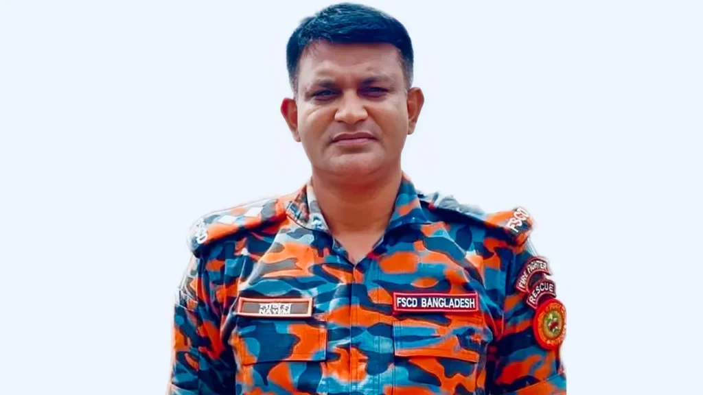 টঙ্গীতে রাসায়নিক গুদামে আগুনে দগ্ধ ফায়ার সার্ভিসের ইন্সপেক্টর নাঈম মারা গেছেন