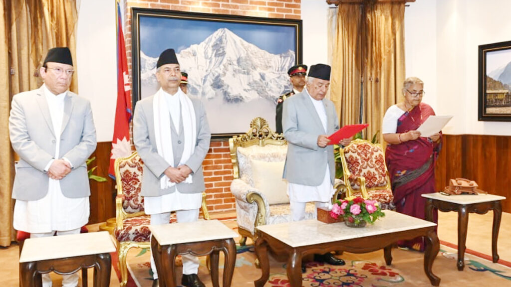নেপালের ইতিহাসে প্রথম নারী প্রধানমন্ত্রী হিসেবে শপথ নিলেন সুশীলা কার্কি