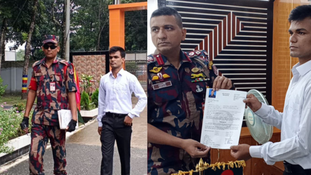 বিএসএফের গুলিতে নিহত ফেলানীর ছোট ভাই চাকরি পেলেন বিজিবিতে