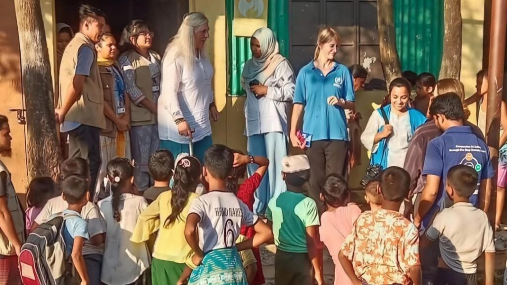 রোহিঙ্গা শিবির পরিদর্শনে জার্সি সরকারের প্রতিনিধি, ঘুরে দেখেছেন ক্যাম্প ও রোহিঙ্গাদের জীবনযাপন