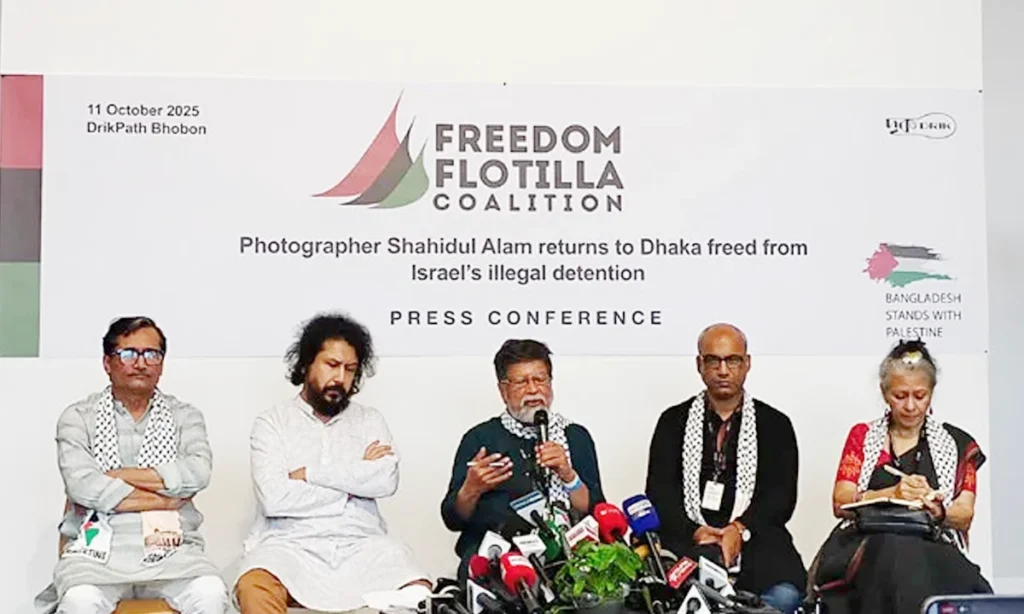ইসরায়েলের কারাগারে বন্দি অবস্থায় নির্যাতনের বর্ণনা দিলেন শহিদুল আলম ইসরায়েলের কারাগারে বন্দি অবস্থায় নির্যাতনের বর্ণনা দিলেন শহিদুল আলম