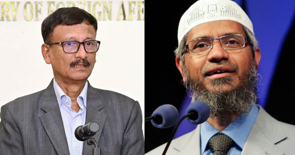 জাকির নায়েকের ঢাকা সফরের বিষয়ে অবগত নয় পররাষ্ট্র মন্ত্রণালয়