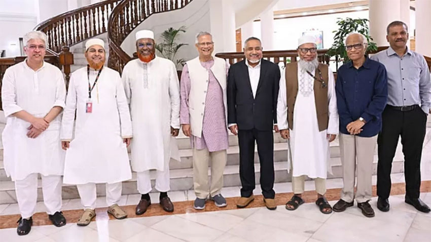 বৈঠকে কয়েকজন উপদেষ্টাকে নিয়ে আপত্তি জানিয়ে এল জামায়াতে ইসলামী বৈঠকে কয়েকজন উপদেষ্টাকে নিয়ে আপত্তি জানিয়ে এল জামায়াতে ইসলামী
