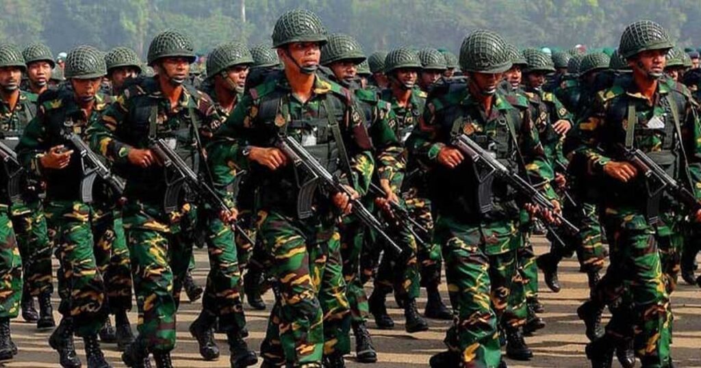 আসন্ন নির্বাচন ঘিরে আইনশৃঙ্খলা রক্ষায় মাঠে নামছে ৯০ হাজার সেনাসদস্য আসন্ন নির্বাচন ঘিরে আইনশৃঙ্খলা রক্ষায় মাঠে নামছে ৯০ হাজার সেনাসদস্য