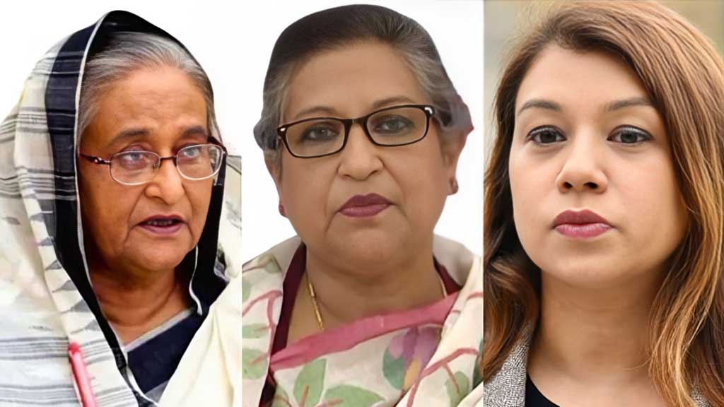 দুদকের মামলায় হাসিনা-রেহানা ও টিউলিপসহ ১৭ জনের বিরুদ্ধে রায় আজ দুদকের মামলায় হাসিনা-রেহানা ও টিউলিপসহ ১৭ জনের বিরুদ্ধে রায় আজ