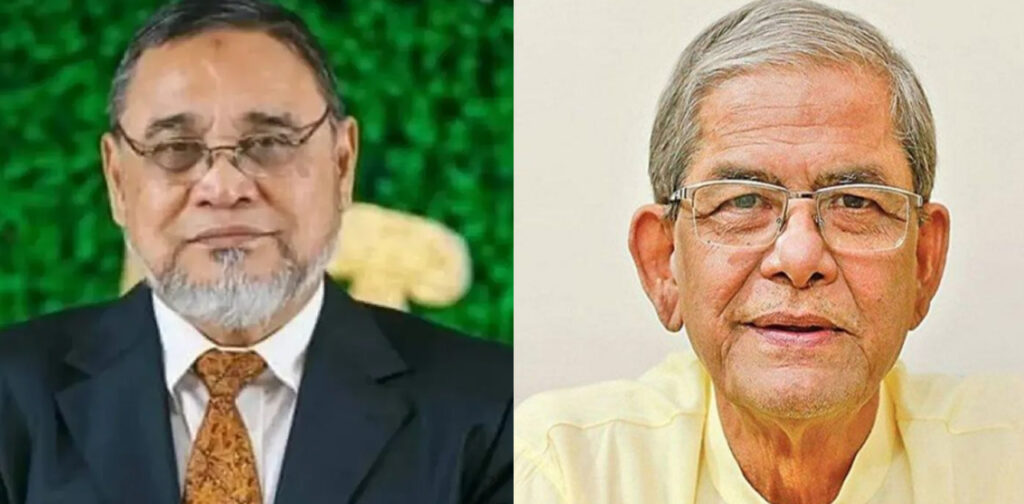 আজ বিকেলে সিইসির সঙ্গে বৈঠকে বসছেন মির্জা ফখরুল