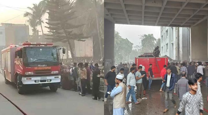 ময়মনসিংহ মেডিকেল কলেজ হাসপাতালে আগুন ময়মনসিংহ মেডিকেল কলেজ হাসপাতালে আগুন