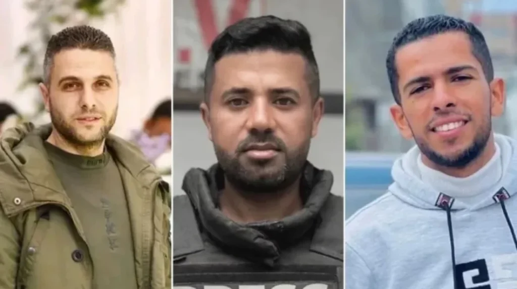 যুদ্ধবিরতির মধ্যেই গাজায় ইসরায়েলি বিমান হামলায় ৩ সাংবাদিক নিহত যুদ্ধবিরতির মধ্যেই গাজায় ইসরায়েলি বিমান হামলায় ৩ সাংবাদিক নিহত