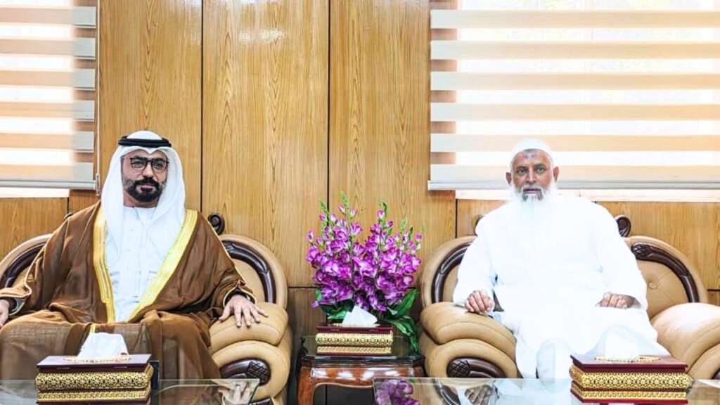 ধর্মমন্ত্রীর সঙ্গে আরব আমিরাতের রাষ্ট্রদূতের সাক্ষাৎ, সম্পর্ক উন্নয়নে জোর ধর্মমন্ত্রীর সঙ্গে আরব আমিরাতের রাষ্ট্রদূতের সাক্ষাৎ, সম্পর্ক উন্নয়নে জোর
