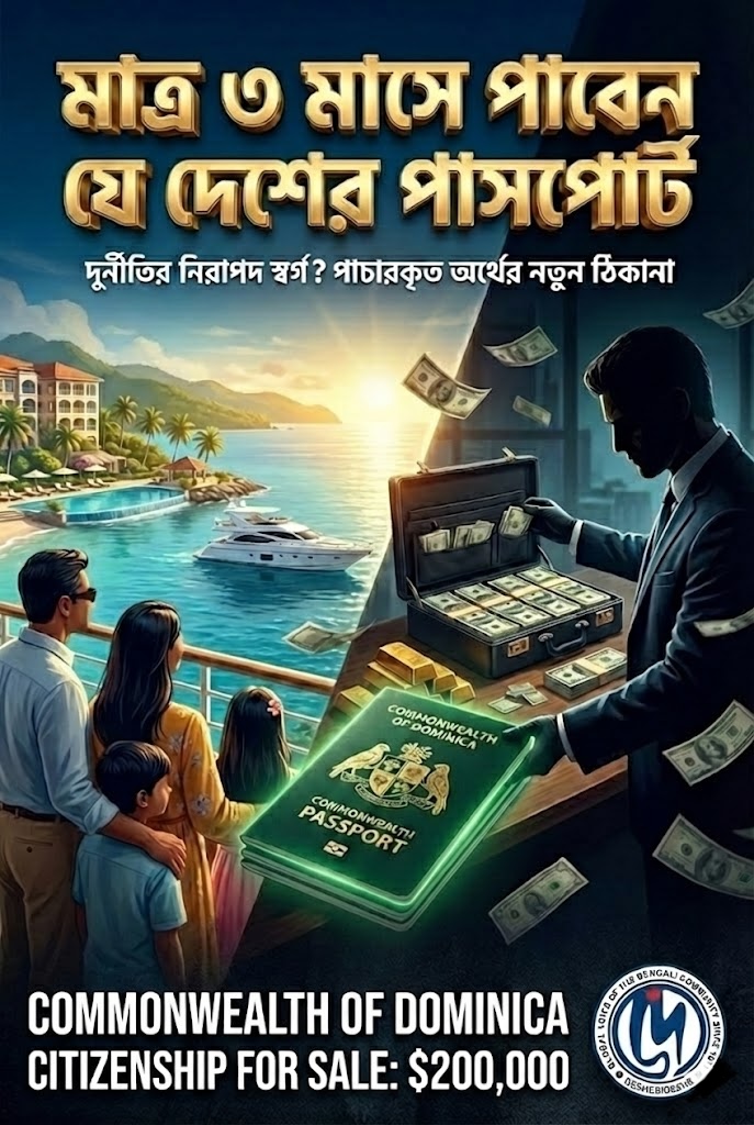 মাত্র ৩ মাসে পাওয়া যায় যে দেশের নাগরিকত্ব! মাত্র ৩ মাসে পাওয়া যায় যে দেশের নাগরিকত্ব!