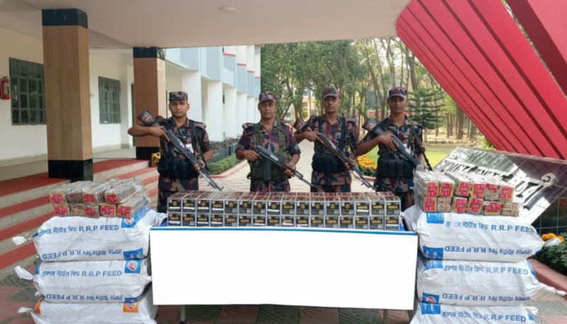 কুমিল্লা সীমান্তে বিজিবির অভিযানে কোটি টাকার ভারতীয় পণ্য ও বাজি জব্দ কুমিল্লা সীমান্তে বিজিবির অভিযানে কোটি টাকার ভারতীয় পণ্য ও বাজি জব্দ