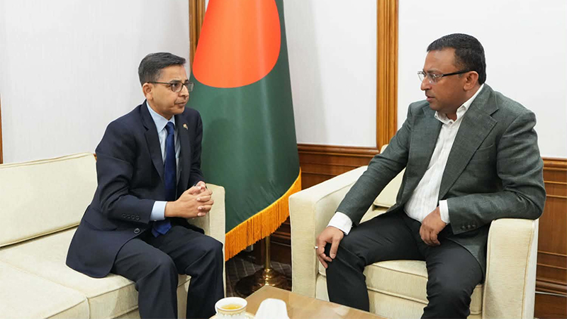বাংলাদেশ ও ভারতের সম্পর্ক জোরদারে আশাবাদ: উপদেষ্টা ও হাইকমিশনারের বৈঠক বাংলাদেশ ও ভারতের সম্পর্ক জোরদারে আশাবাদ: উপদেষ্টা ও হাইকমিশনারের বৈঠক