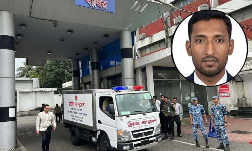 সৌদি আরবে মিসাইল হামলায় নিহত মোশাররফের মরদেহ দেশে পৌঁছেছে সৌদি আরবে মিসাইল হামলায় নিহত মোশাররফের মরদেহ দেশে পৌঁছেছে