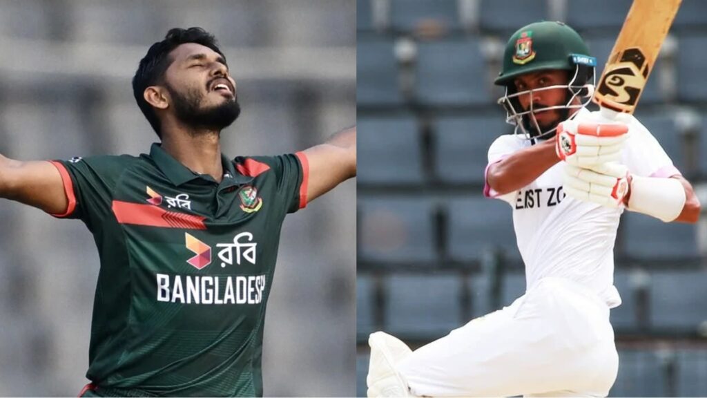 পাকিস্তানের বিপক্ষে টেস্ট সিরিজের দল ঘোষণা: ডাক পেলেন তানজিদ ও অমিত