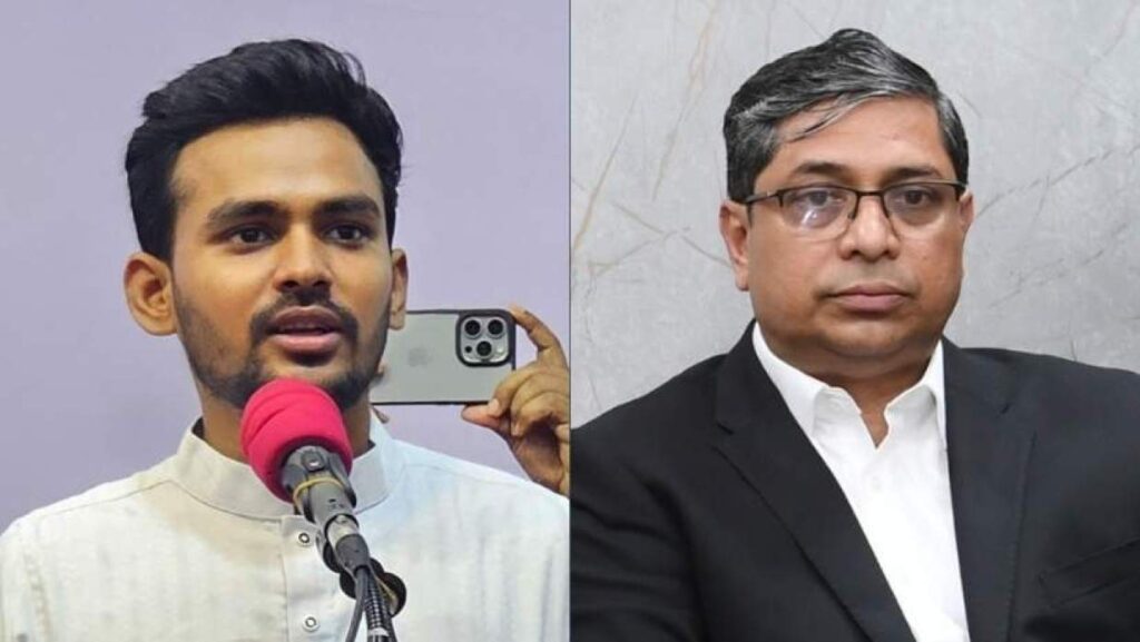 অনিয়ম প্রমাণে স্থানীয় সরকার প্রতিমন্ত্রীকে আসিফ মাহমুদের চ্যালেঞ্জ