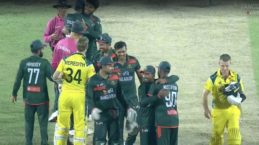 শরিফুলের ছয় উইকেটের রেকর্ডও জেতাতে পারল না বাংলাদেশকে