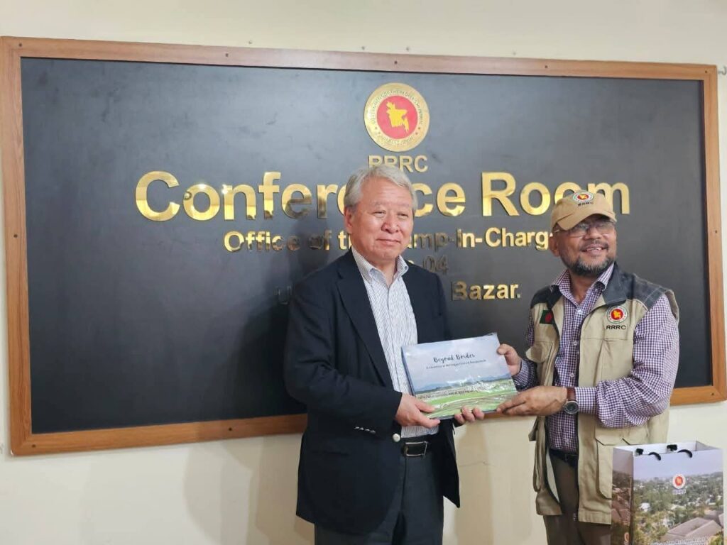 রোহিঙ্গা ক্যাম্প পরিদর্শনে জাইকার প্রেসিডেন্ট, মানবিক সহায়তা অব্যাহত রাখার আশ্বাস রোহিঙ্গা ক্যাম্প পরিদর্শনে জাইকার প্রেসিডেন্ট, মানবিক সহায়তা অব্যাহত রাখার আশ্বাস