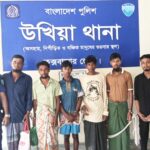 উখিয়ায় থানা পুলিশের অভিযানে ৭ জন গ্রেফতার