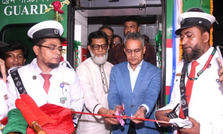 ঢাকা-কক্সবাজার রুটে চালু হলো মহানগর এক্সপ্রেস, যাত্রাবিরতি ১২টি স্টেশনে