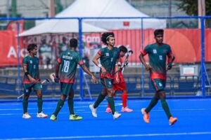 থাইল্যান্ডকে ৩-০ গোলে হারিয়ে এশিয়ান গেমসে সপ্তম হলো বাংলাদেশ হকি দল
