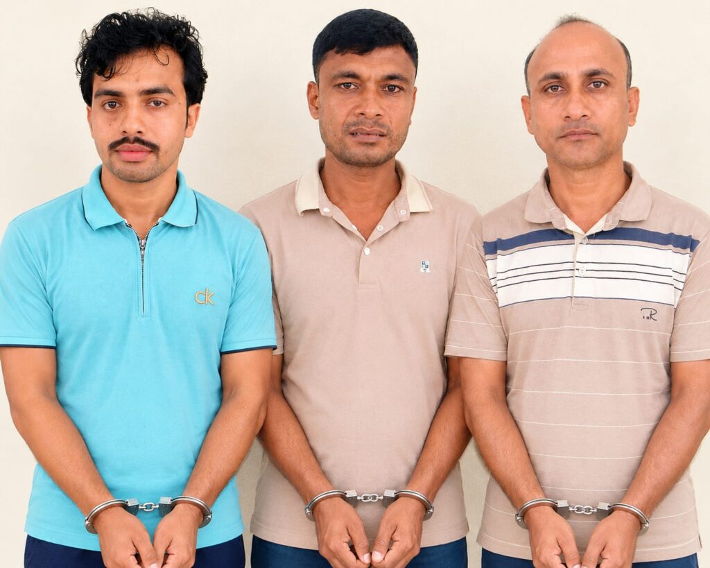 চকরিয়ায় খুনসহ ১১ মামলার আসামি ও আন্তঃজেলা ডাকাত দলের ৩ সক্রিয় সদস্য গ্রেফতার চকরিয়ায় খুনসহ ১১ মামলার আসামি ও আন্তঃজেলা ডাকাত দলের ৩ সক্রিয় সদস্য গ্রেফতার